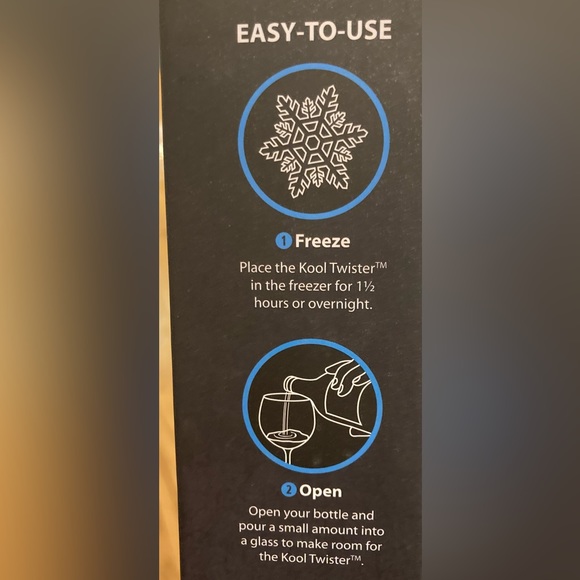 Kool Twister Wine Chiller - NIB - Picture 4 of 6